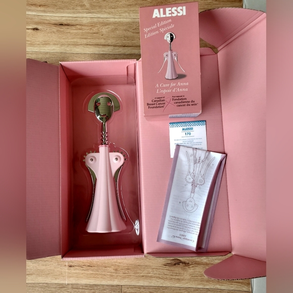 Alessi "ANNA G." AM01 P/CDN Pink Bottle Opener - Picture 2 of 5